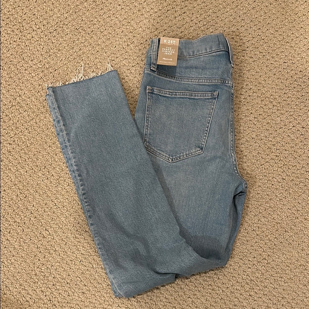 Madewell Blue Denim Jeans